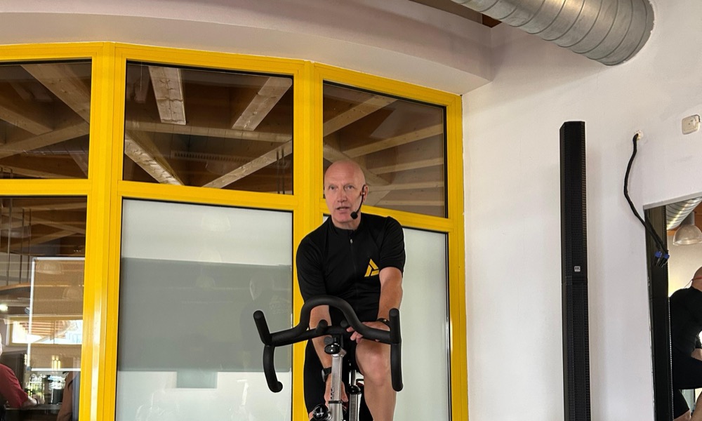 Kursraum im Fusion Fitness Studio